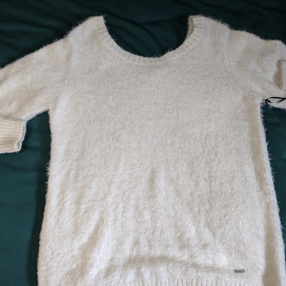 NWT Cream Carreli Jeans Eyelash Long Sweater Size: L - Picture 7 of 13